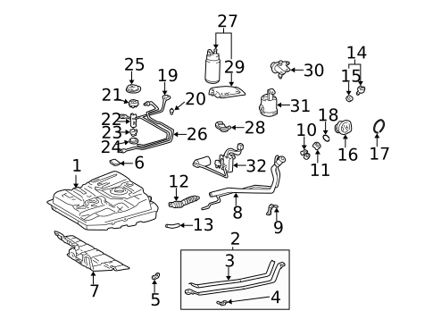 Filters for 1999 Toyota Sienna #2