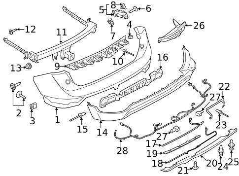 Parking Aid for 2018 Lincoln MKC #1