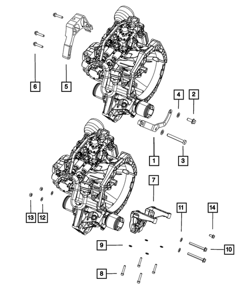 Mounting and Skid Plate for 2012 Fiat 500 #0