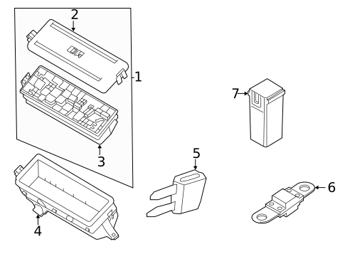 Fuse & Relay for 2020 Land Rover Range Rover #0