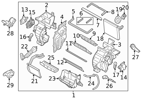 Heater for 2012 Hyundai Elantra #0