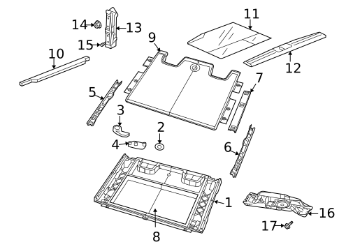 Interior Trim - Rear Body for 2010 Dodge Nitro #0