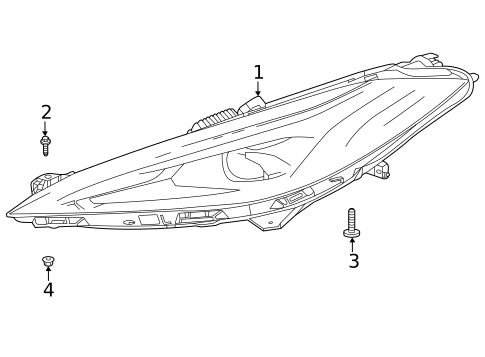 Headlamp Components for 2019 Chevrolet Silverado 1500 #16