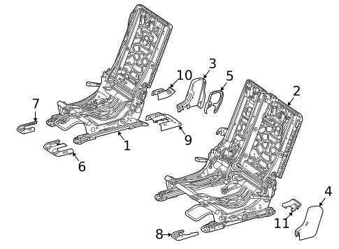 Second Row Seats for 2024 Mercedes-Benz EQB 350 #3