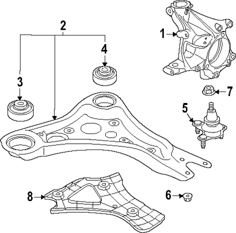 Suspension Components for 2025 Volkswagen ID. Buzz #0