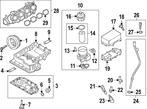 Engine Parts for 2025 Porsche Panamera #0