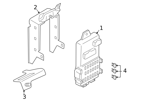 Electrical Components for 2004 Subaru Baja #1