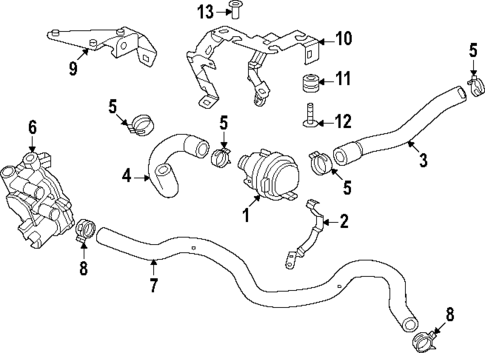 Water Pump for 2025 Honda CR-V #2