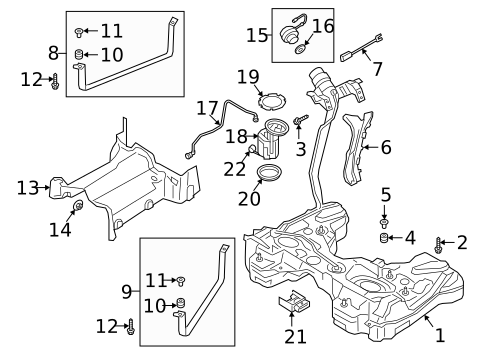 Fuel System Components for 2021 Volkswagen Arteon #0