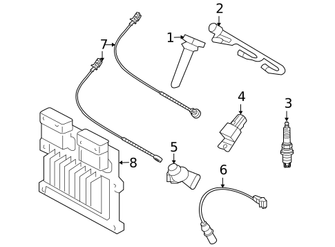 Powertrain Control for 2009 Kia Optima #0