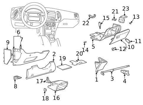 Instrument Panel for 2001 Saab 9-3 #0