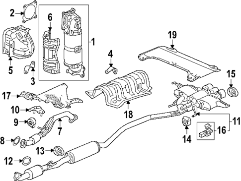 Exhaust Manifold for 2025 Honda Civic #0