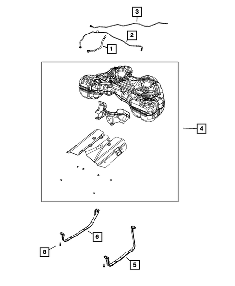 Fuel Tank for 2023 Chrysler 300 #1