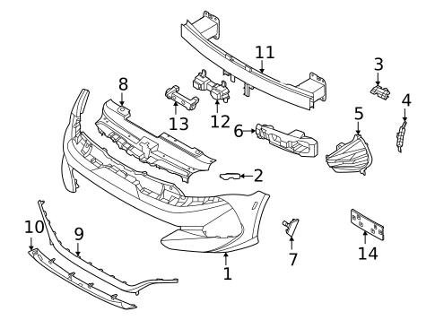 Bumper & Components - Front for 2023 Kia K5 #0