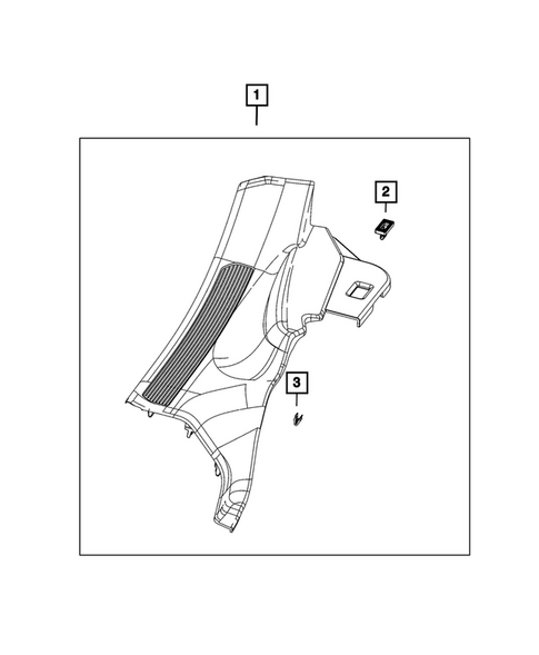 Panels - Moldings - Scuff Plates, Pillar, Cowl, 1/4 Panel Trim and Cargo Covers for 2026 Dodge Charger Daytona #8