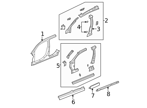 Aperture Panel for 2010 Dodge Caliber #0