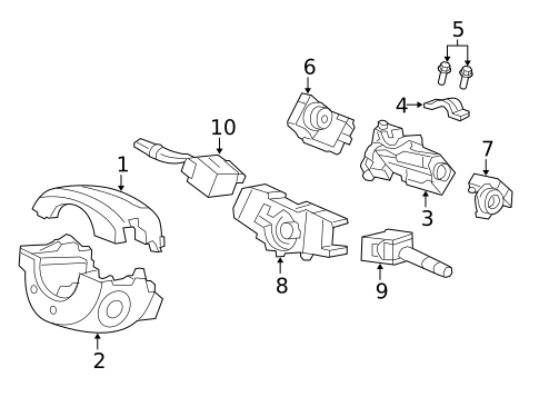 Ignition Lock for 2019 Honda Fit #0