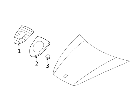 Exterior Trim - Hood for 2012 Porsche Panamera #1
