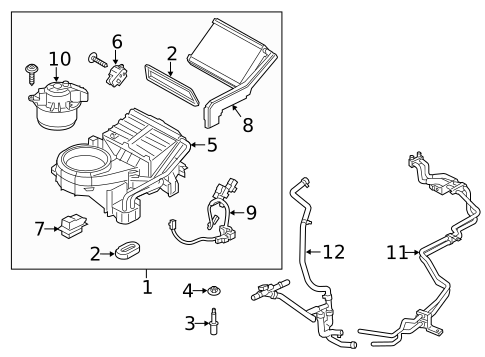 Auxiliary Heater & AC for 2023 Ford Transit-350 #1