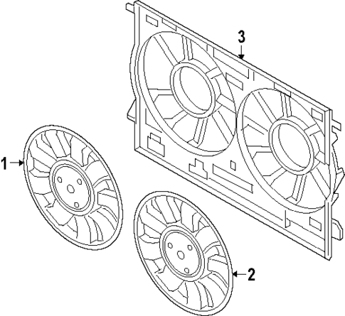 Cooling Fan for 2024 Porsche Cayenne #0