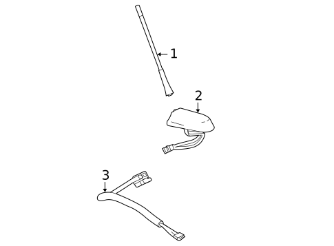 Antenna & Radio for 2022 Buick Encore GX #1