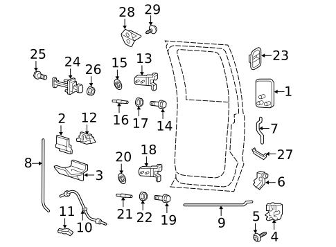 Doors for 2015 Ford F-250 Super Duty #2