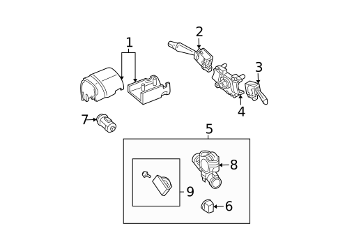 Ignition Lock for 2006 Mazda Tribute #0