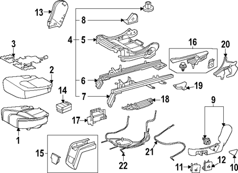 Second Row Seats for 2025 Toyota Grand Highlander #7