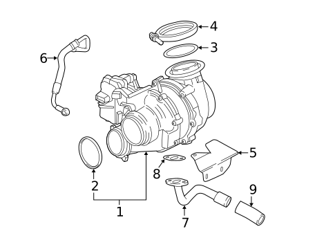 Turbo Charger for 2016 BMW X5 #0