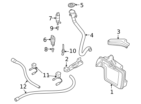 Wipers for 2009 BMW M6 #1