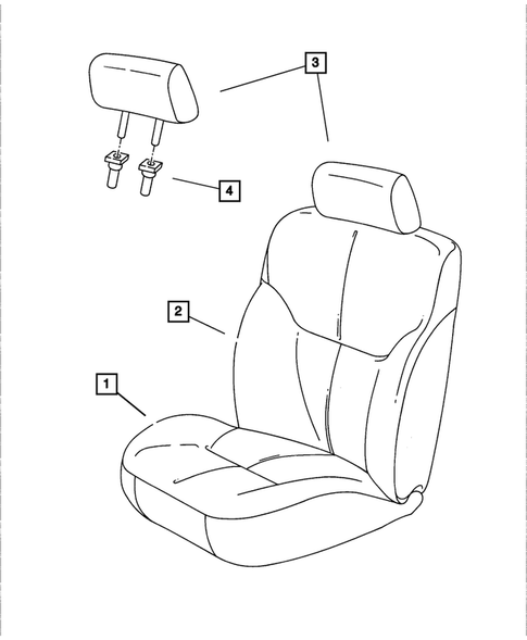 Front Seats for 2006 Chrysler Sebring #6