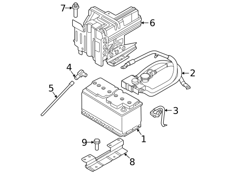 Battery for 2023 BMW iX #1