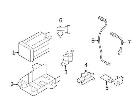 Powertrain Control for 2017 Hyundai Santa Fe Sport #1