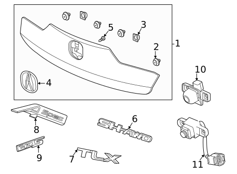 Parking Aid for 2025 Acura TLX #3