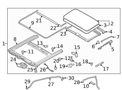 Sunroof for 2013 Kia Forte #0