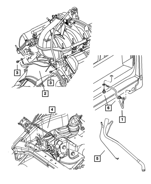 Wiring-Powertrain for 2011 Ram 2500 #2