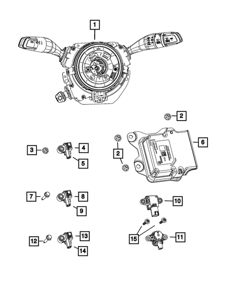 Air Bags for 2023 Jeep Grand Cherokee L #0
