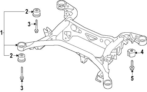 Suspension Mounting for 2025 Audi SQ7 #1