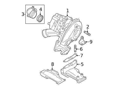 Hardware, Fasteners & Fittings for 2016 Audi A6 Quattro #2
