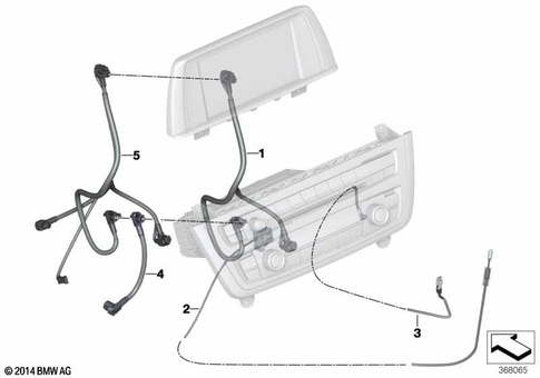 Supplementary Cable Sets for 2014 BMW 320iX #4