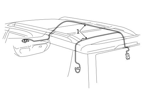 Antenna & Radio for 2005 Toyota Sequoia #0