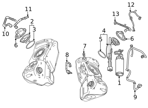 Emission Components for 2022 Chevrolet Corvette #1