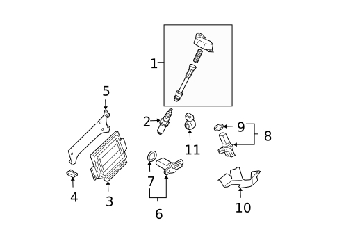 Ignition System for 2005 Nissan Maxima #0