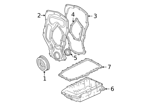 Engine Parts for 1998 Chevrolet Malibu #0