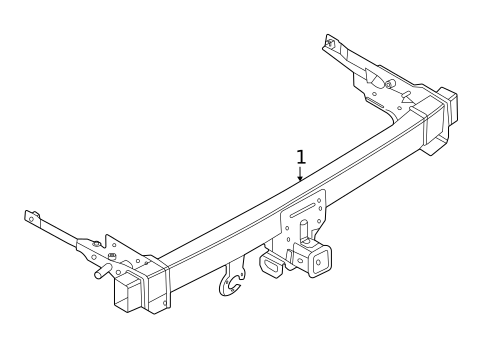 Trailer Hitch Components for 2022 Ford Bronco Sport #0