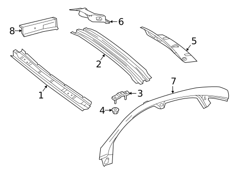 Roof & Components for 2016 Mercedes-Benz GLE450 AMG #0