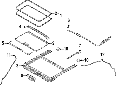 Sunroof for 2025 Mazda CX-70 #1
