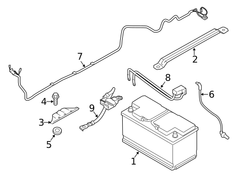Battery for 2022 BMW 430i Gran Coupe #15
