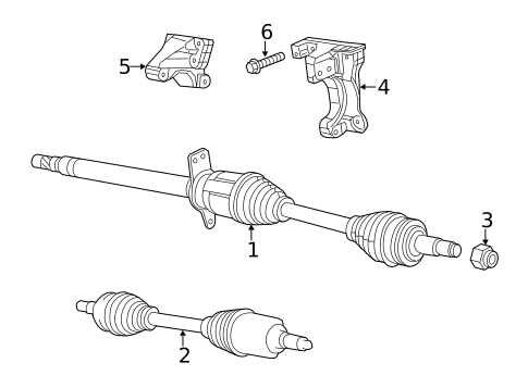Drive Axles for 2013 Dodge Dart #0