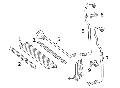 Oil Cooler for 2016 Mercedes-Benz S63 AMG #0